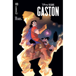 DISNEY VILLAINS GASTON 3 CVR C MILENA CICCARELLO VAR