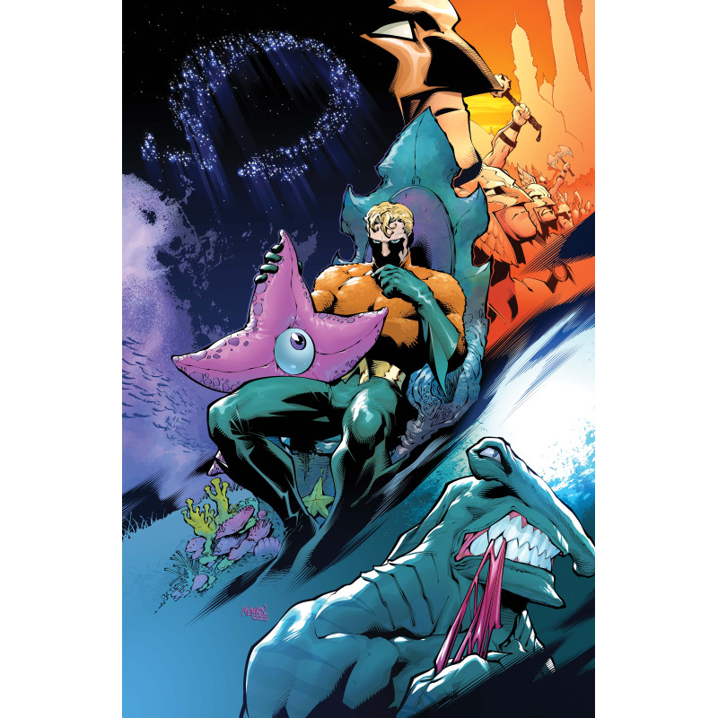 EMPEROR AQUAMAN 17 CVR C GLEB MELNIKOV CARD STOCK VAR