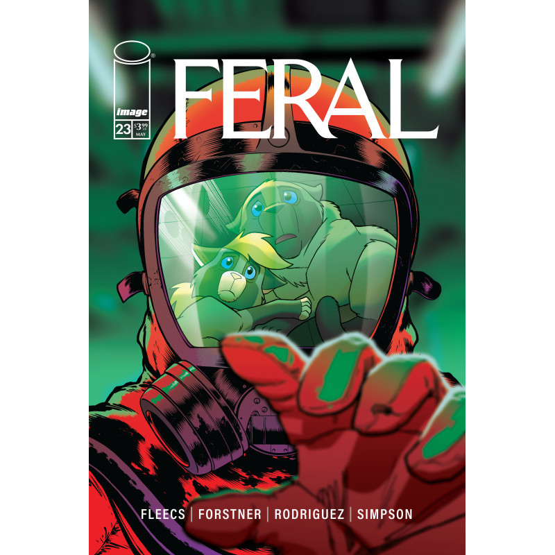 FERAL 23 CVR A TONE RODRIGUEZ & TRISH FORSTNER