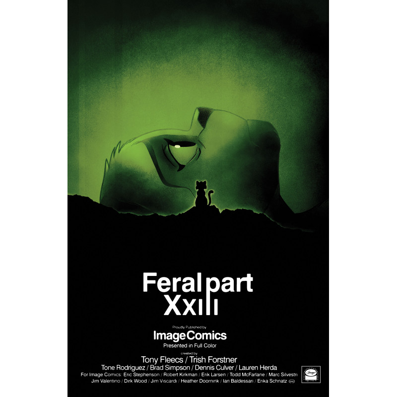 FERAL 23 CVR B TONY FLEECS & ALLEN PASSALAQUA HOMAGE VAR