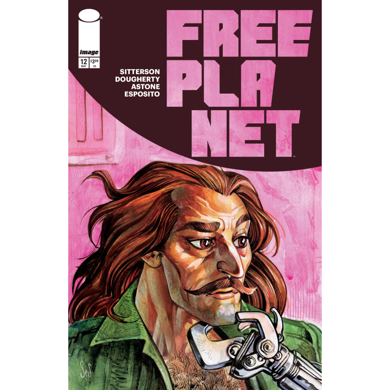 FREE PLANET 12 CVR A JED DOUGHERTY