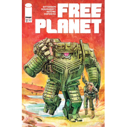 FREE PLANET 12 CVR B JED DOUGHERTY VAR