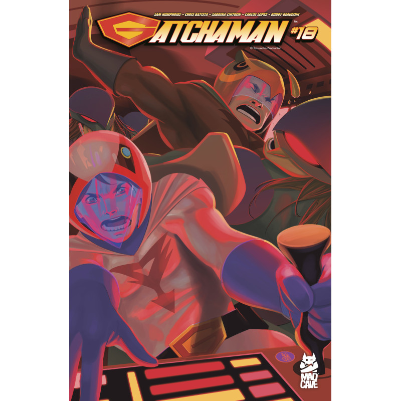 GATCHAMAN 18 CVR A INAKI MIRANDA