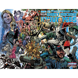 GHOST MACHINE THE OFFICIAL GUIDEBOOK 2 (OF 5) CVR B BRYAN HITCH & BRAD ANDERSON WRAPAROUND VAR