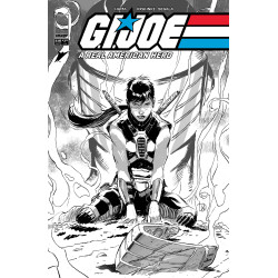 GI JOE A REAL AMERICAN HERO 328 CVR B LEE WEEKS B&W VAR