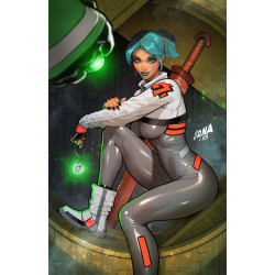 GREEN LANTERN 35 CVR B DAVID NAKAYAMA CARD STOCK VAR