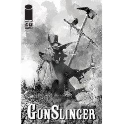 GUNSLINGER SPAWN 55 CVR B IG GUARA B&W VAR