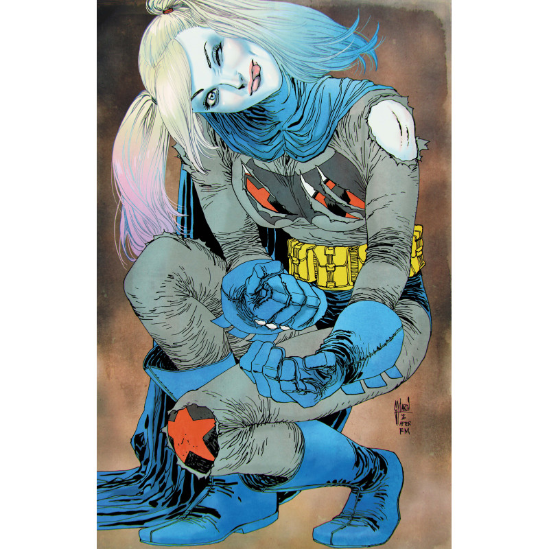 HARLEY QUINN 62 CVR C GUILLEM MARCH CARD STOCK VAR