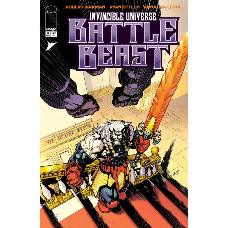 INVINCIBLE UNIVERSE BATTLE BEAST 9 CVR A RYAN OTTLEY & ANNALISA LEONI