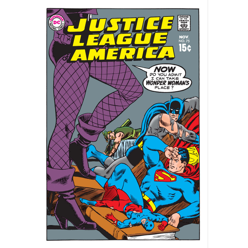 JUSTICE LEAGUE OF AMERICA 75 FACSIMILE EDITION CVR A CARMINE INFANTINO