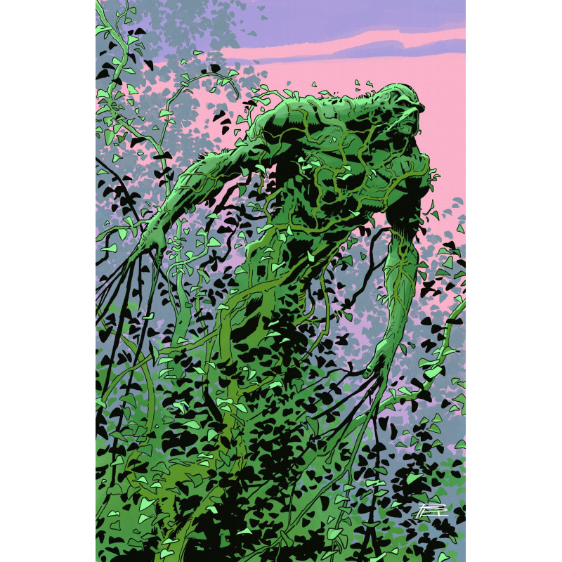 JUSTICE LEAGUE UNLIMITED 19 CVR B BRUNO REDONDO CARD STOCK VAR