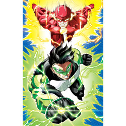 JUSTICE LEAGUE UNLIMITED 19 CVR D MARIO FOX FOCCILLO CARD STOCK VAR