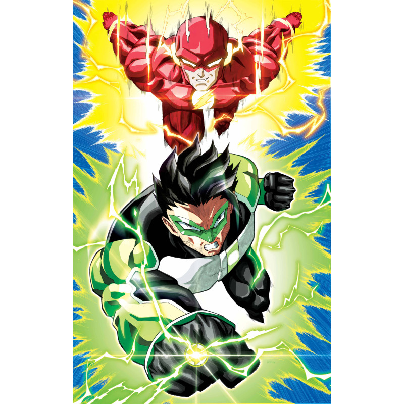 JUSTICE LEAGUE UNLIMITED 19 CVR D MARIO FOX FOCCILLO CARD STOCK VAR