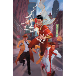 JUSTICE LEAGUE UNLIMITED 19 CVR E KEVIN WADA CARD STOCK VAR