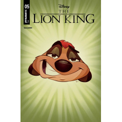 LION KING 5 CVR D CARTOON HEAD VAR