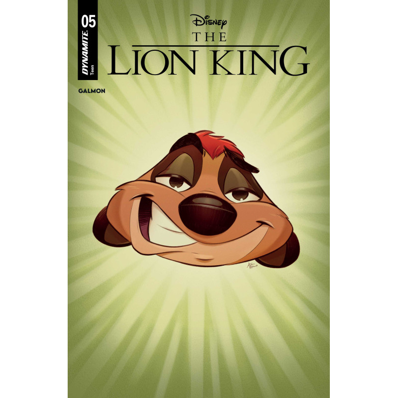 LION KING 5 CVR D CARTOON HEAD VAR