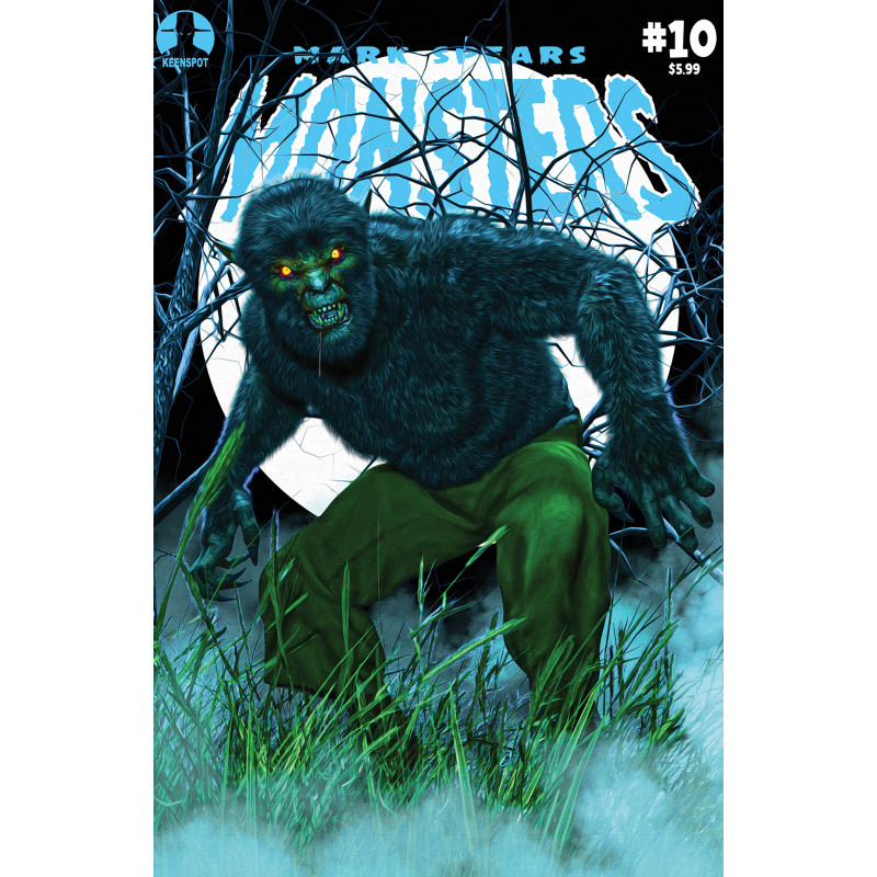 MARK SPEARS MONSTERS 10 CVR A MARK SPEARS CLAWS OUT