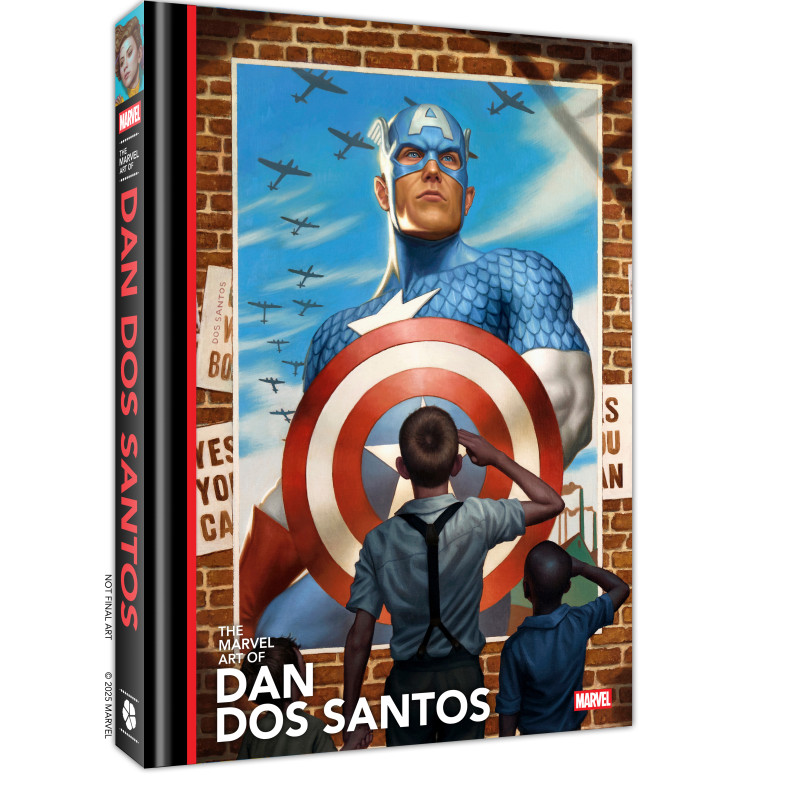 MARVEL ART OF DAN DOS SANTOS HC