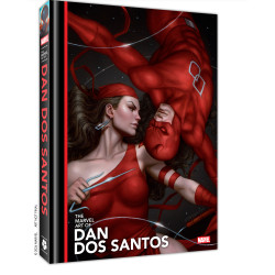 MARVEL ART OF DAN DOS SANTOS HC DIRECT MARKET ED