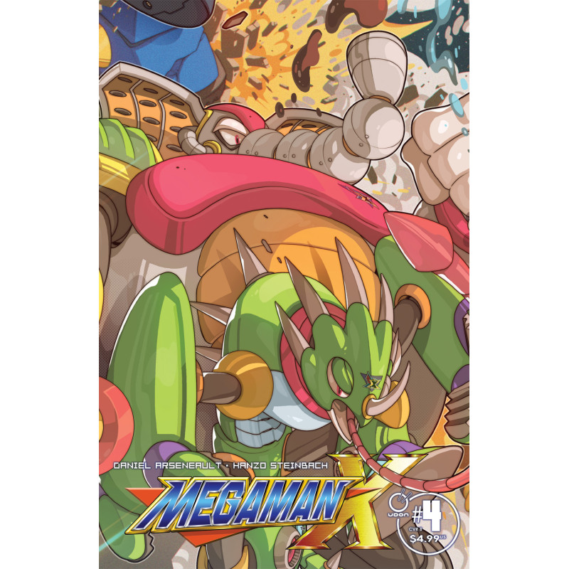 MEGA MAN X 4 (OF 5) CVR B EDWIN HUANG VAR