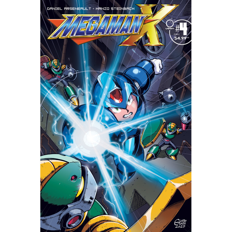 MEGA MAN X 4 (OF 5) CVR C GUIDO GUIDI VAR