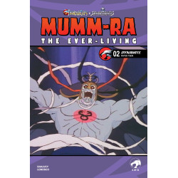 MUMM RA THE EVER LIVING 2 CVR E ANIMATION ART VAR