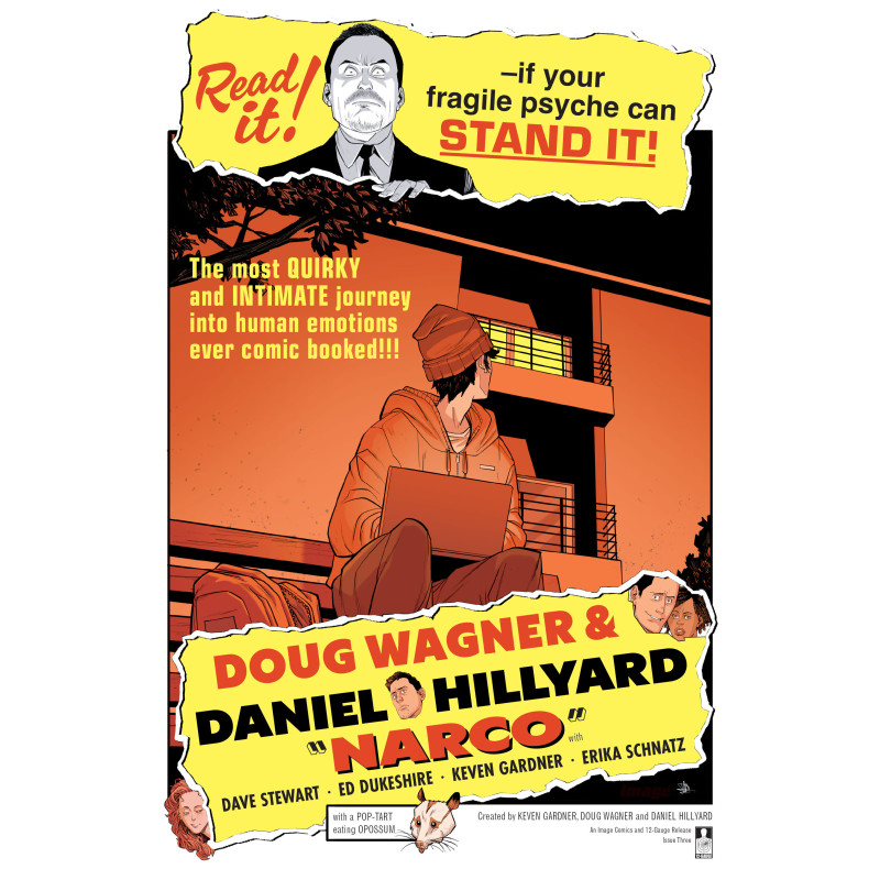 NARCO 3 (OF 5) CVR B DANIEL HILLYARD & DAVE STEWART HOMAGE VAR