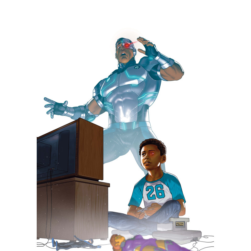 NEW TITANS 35 CVR A TAURIN CLARKE