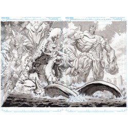 OLYMPUS SAGA MEGALITH 1 (OF 4) CVR D LEWIS LAROSA ORIGINAL ART EDITION 1 VAR