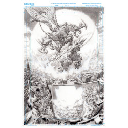 OLYMPUS SAGA MEGALITH 1 (OF 4) CVR G LEWIS LAROSA ORIGINAL ART EDITION 4 VAR