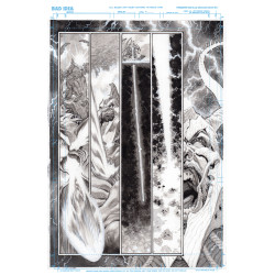 OLYMPUS SAGA MEGALITH 1 (OF 4) CVR I LEWIS LAROSA ORIGINAL ART EDITION 6 VAR