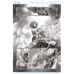 OLYMPUS SAGA MEGALITH 1 (OF 4) CVR K LEWIS LAROSA ORIGINAL ART EDITION 8 VAR