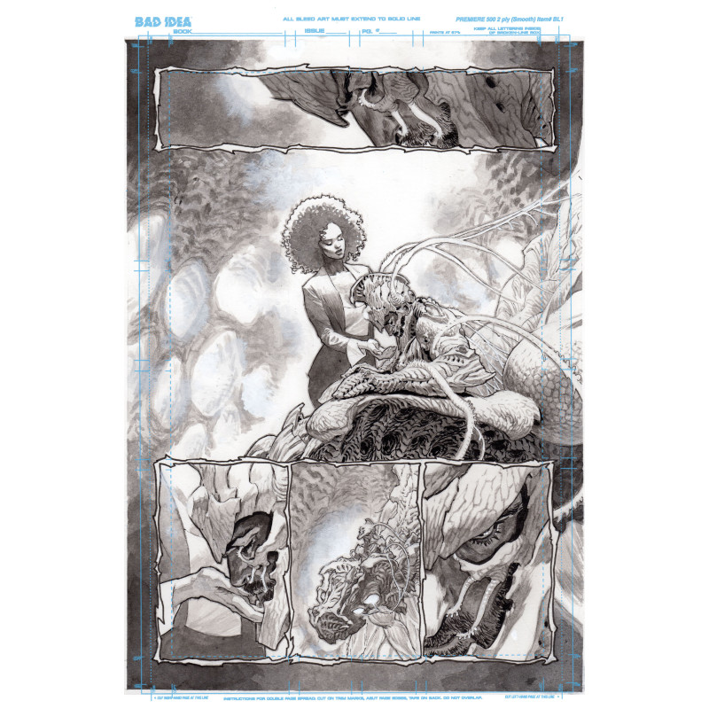 OLYMPUS SAGA MEGALITH 1 (OF 4) CVR K LEWIS LAROSA ORIGINAL ART EDITION 8 VAR