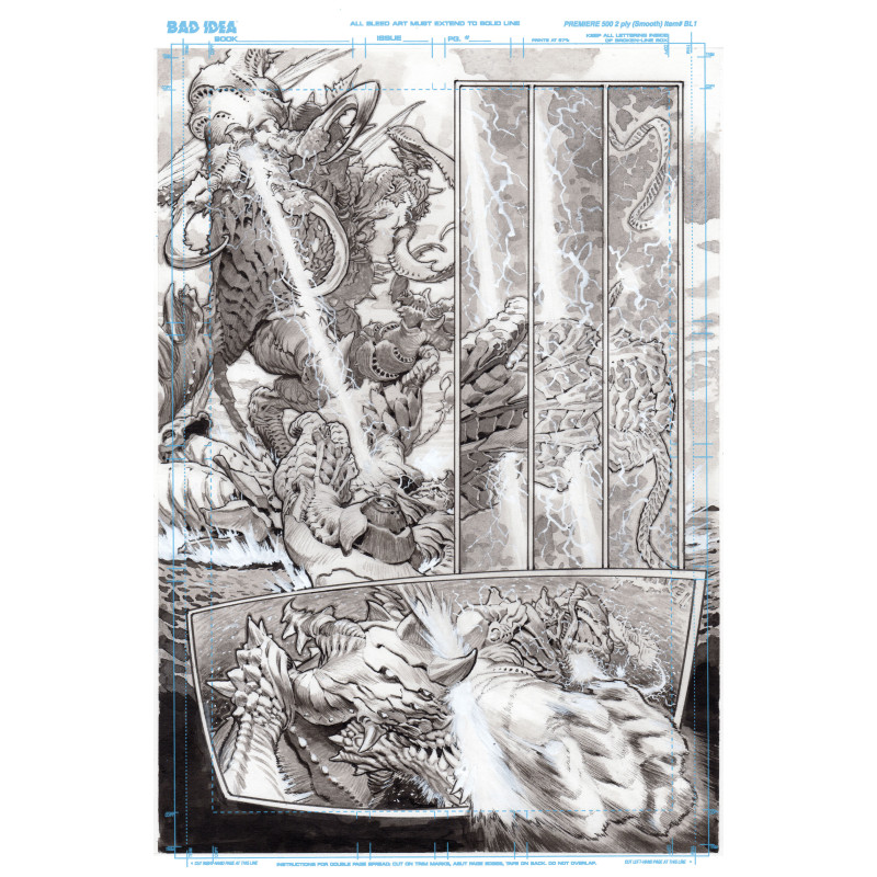 OLYMPUS SAGA MEGALITH 1 (OF 4) CVR L LEWIS LAROSA ORIGINAL ART EDITION 9 VAR