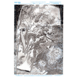 OLYMPUS SAGA MEGALITH 1 (OF 4) CVR M LEWIS LAROSA ORIGINAL ART EDITION 10 VAR