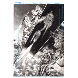 OLYMPUS SAGA MEGALITH 1 (OF 4) CVR O LEWIS LAROSA ORIGINAL ART EDITION 12 VAR