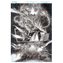 OLYMPUS SAGA MEGALITH 1 (OF 4) CVR P LEWIS LAROSA ORIGINAL ART EDITION 13 VAR