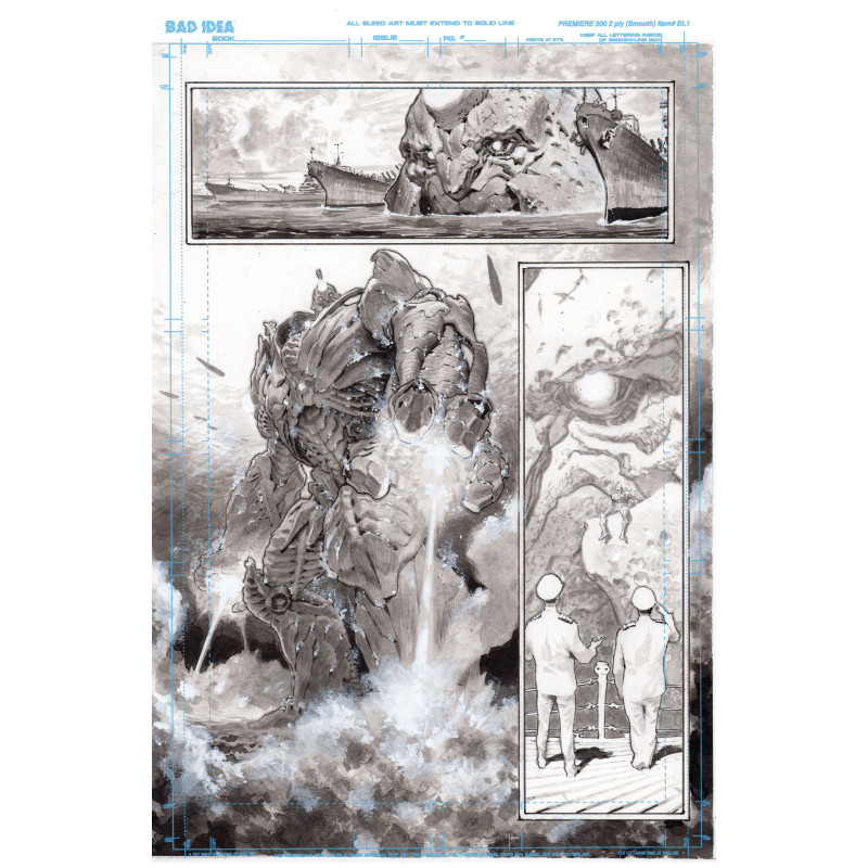 OLYMPUS SAGA MEGALITH 1 (OF 4) CVR Q LEWIS LAROSA ORIGINAL ART EDITION 14 VAR