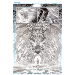 OLYMPUS SAGA MEGALITH 1 (OF 4) CVR S LEWIS LAROSA ORIGINAL ART EDITION 16 VAR