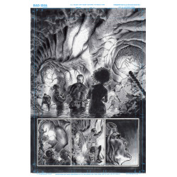 OLYMPUS SAGA MEGALITH 1 (OF 4) CVR U LEWIS LAROSA ORIGINAL ART EDITION 18 VAR