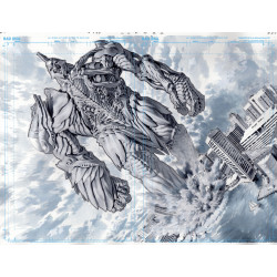 OLYMPUS SAGA MEGALITH 1 (OF 4) CVR W LEWIS LAROSA ORIGINAL ART EDITION 20 VAR