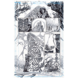 OLYMPUS SAGA MEGALITH 1 (OF 4) CVR X LEWIS LAROSA ORIGINAL ART EDITION 21 VAR