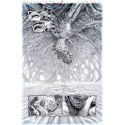 OLYMPUS SAGA MEGALITH 1 (OF 4) CVR Z LEWIS LAROSA ORIGINAL ART EDITION 23 VAR