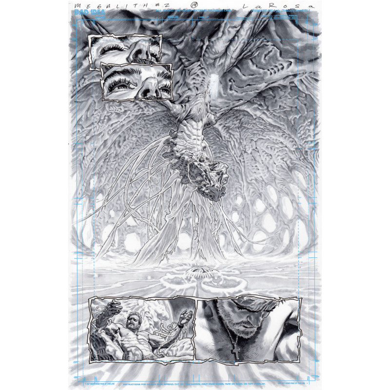 OLYMPUS SAGA MEGALITH 1 (OF 4) CVR Z LEWIS LAROSA ORIGINAL ART EDITION 23 VAR