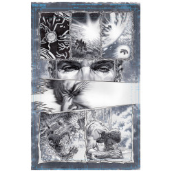 OLYMPUS SAGA MEGALITH 1 (OF 4) CVR ZC LEWIS LAROSA ORIGINAL ART EDITION 26 VAR