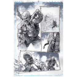 OLYMPUS SAGA MEGALITH 1 (OF 4) CVR ZD LEWIS LAROSA ORIGINAL ART EDITION 27 VAR