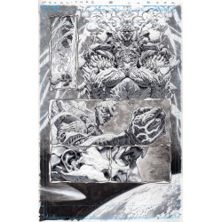 OLYMPUS SAGA MEGALITH 1 (OF 4) CVR ZF LEWIS LAROSA ORIGINAL ART EDITION 29 VAR