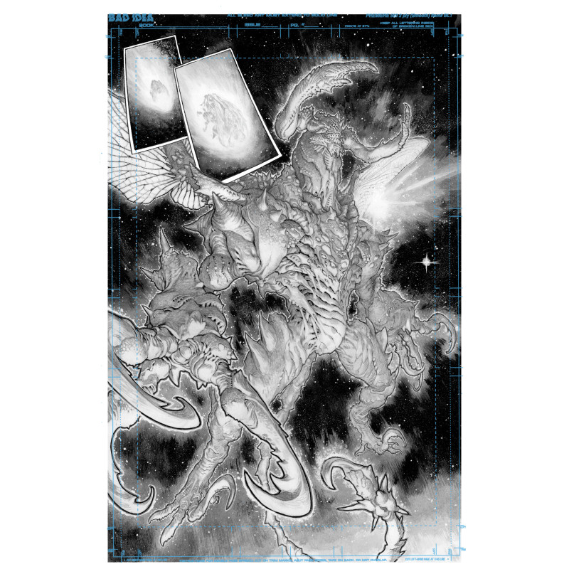 OLYMPUS SAGA MEGALITH 1 (OF 4) CVR ZG LEWIS LAROSA ORIGINAL ART EDITION 30 VAR