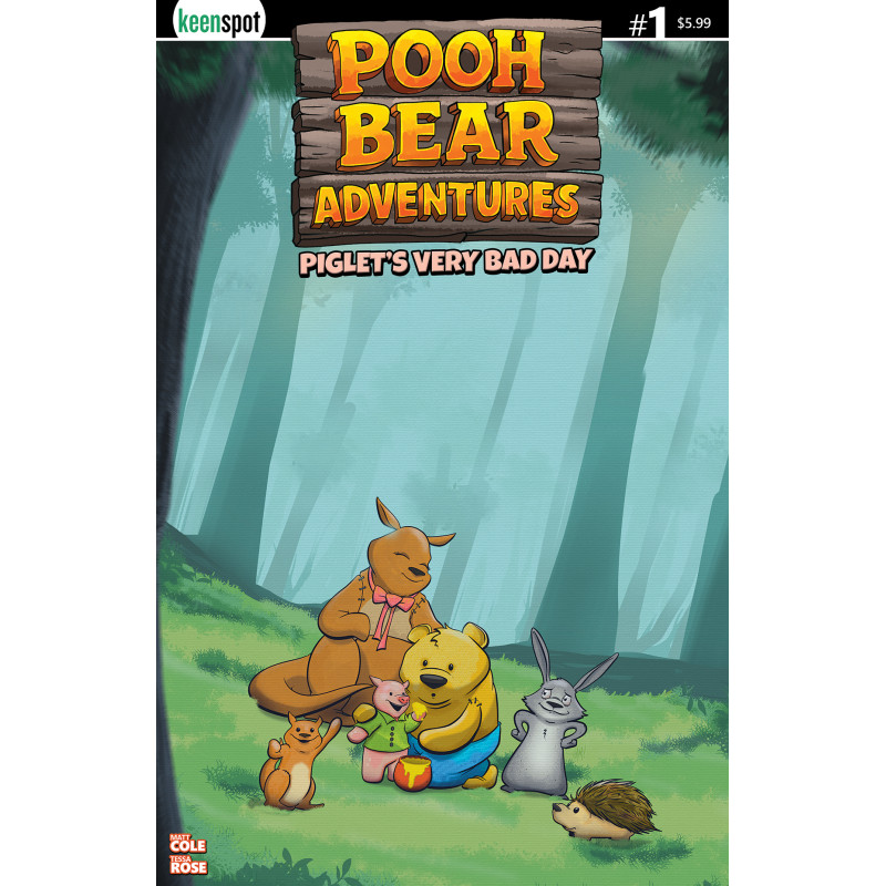 POOH BEAR ADVENTURES PIGLETS VERY BAD DAY 1 (ONE SHOT) CVR B J HAMMOND VAR