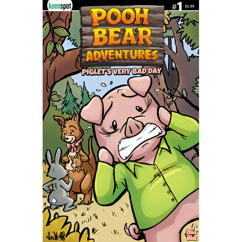 POOH BEAR ADVENTURES PIGLETS VERY BAD DAY 1 (ONE SHOT) CVR C MIKE WHITE VAR